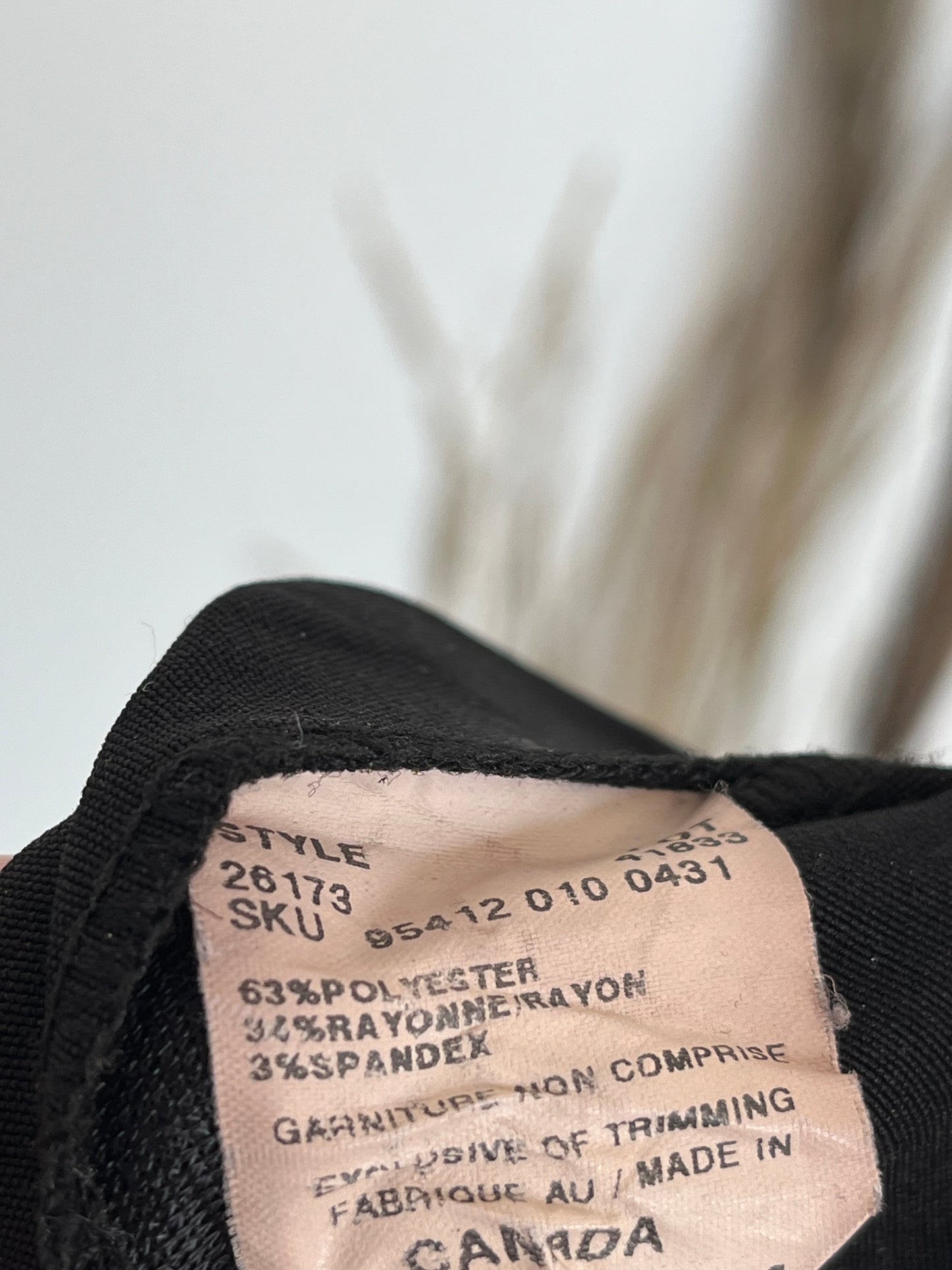 Pantalon noir (13/14)