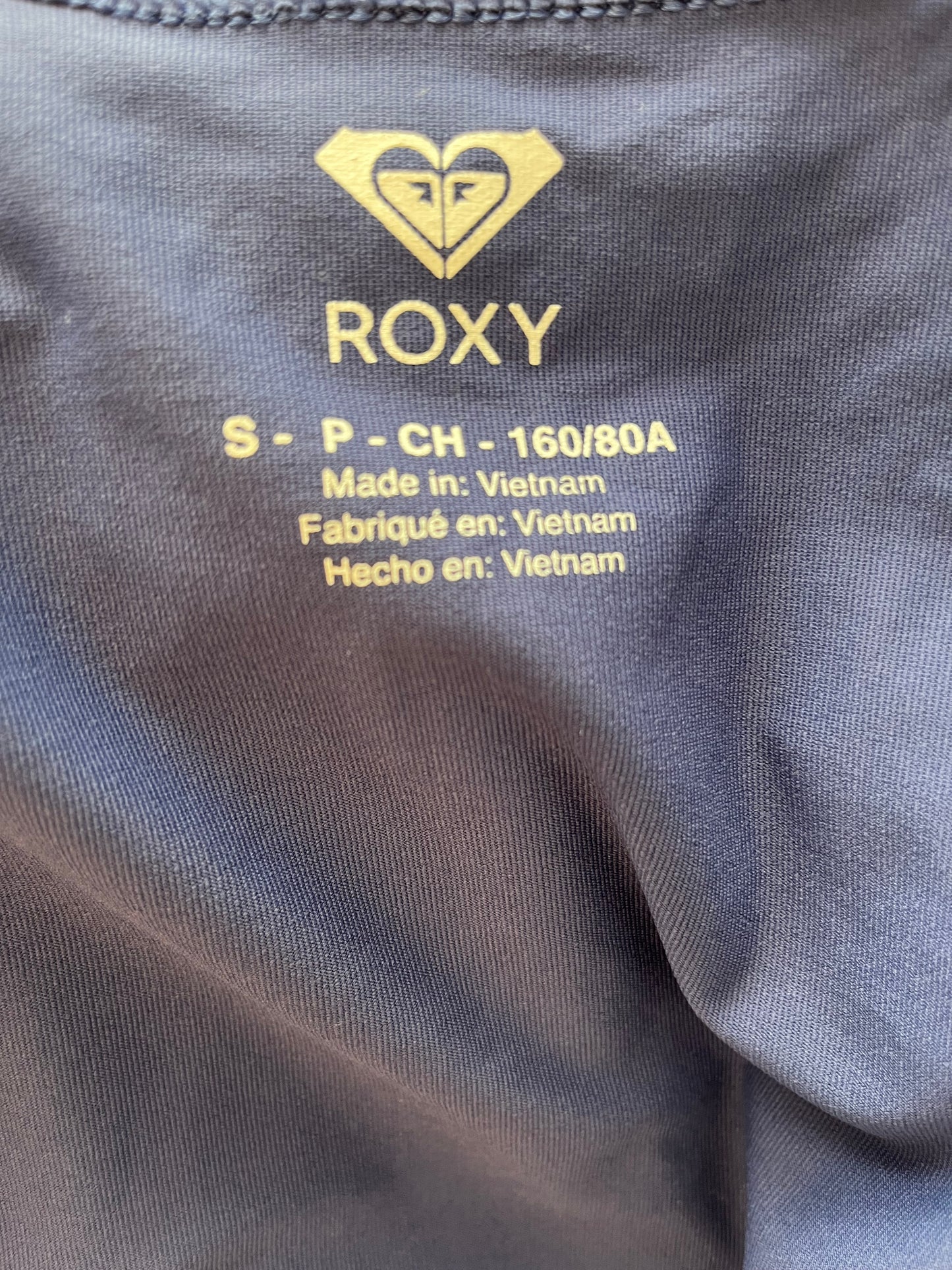 Chandail Roxy - Étiquette de taille et de marque