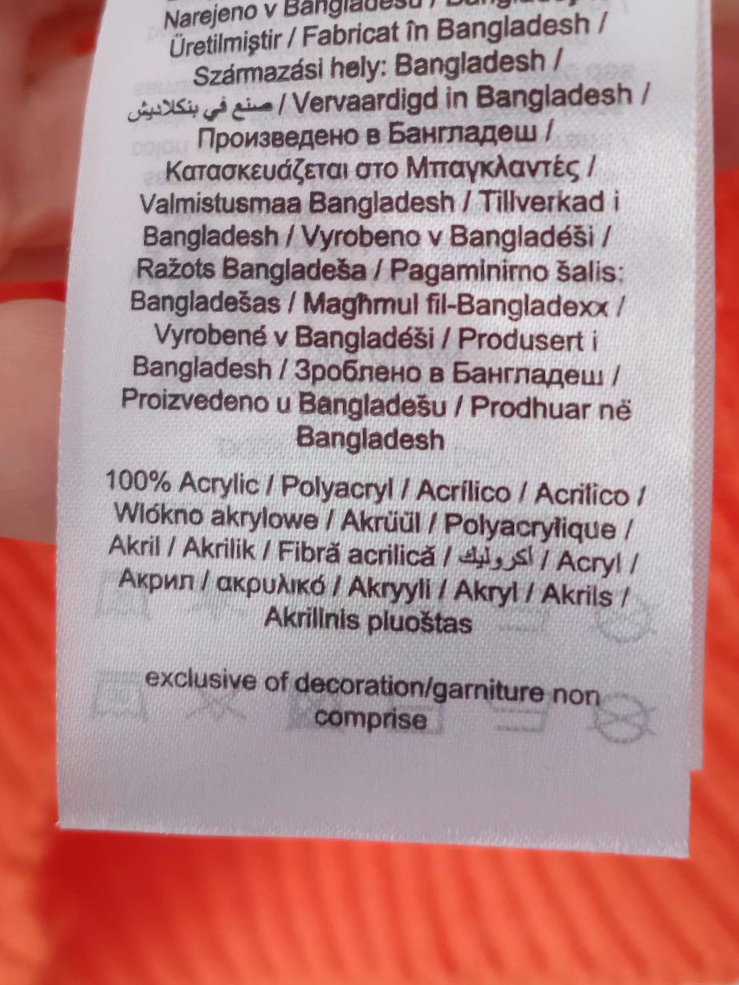 Chandail tricoté coloré