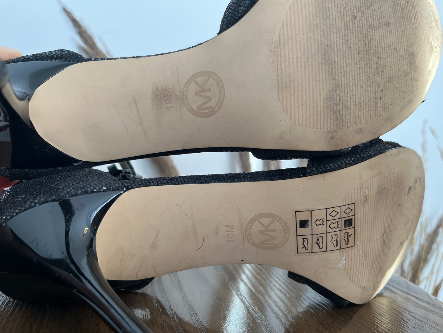 Talons hauts Michael Kors - Vue de la pointure sous le soulier
