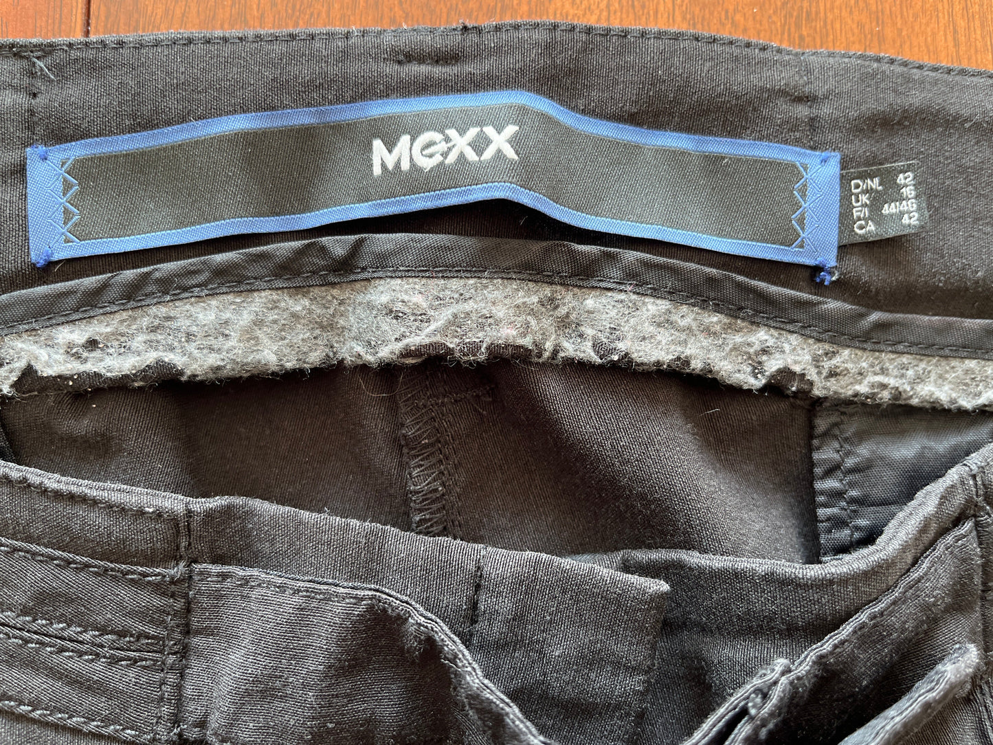 Pantalon MEXX - Étiquette de marque et taille