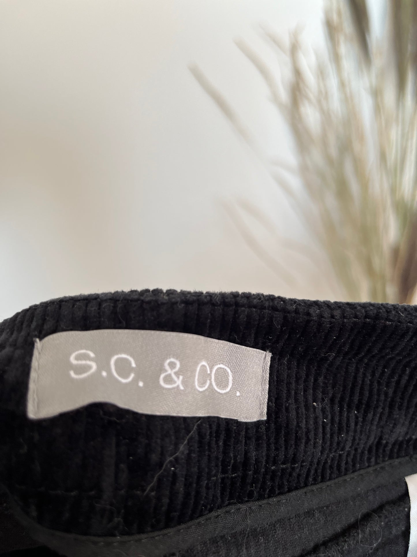 Jupe SC&CO - Étiquette de marque