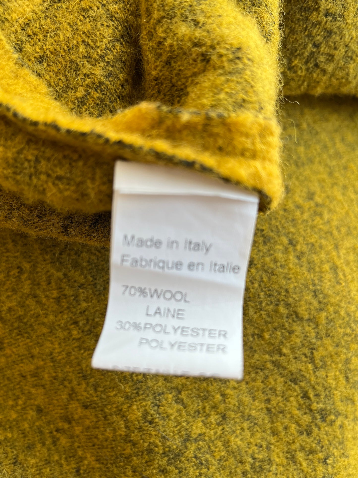 Manteau Marisa&Marie - Étiquette de composition