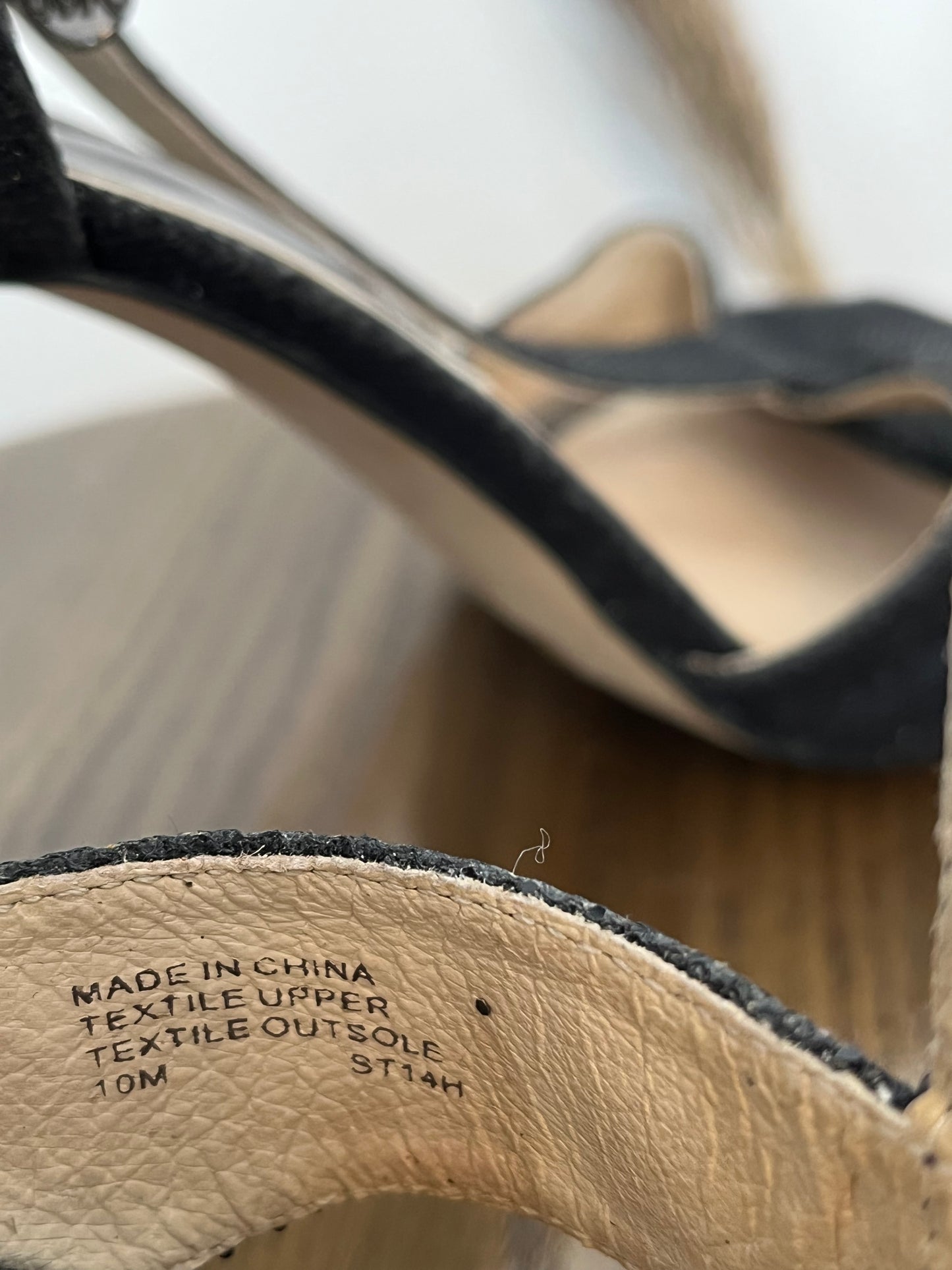 Talons hauts Michael Kors - Vue sur l'étiquette de pointure