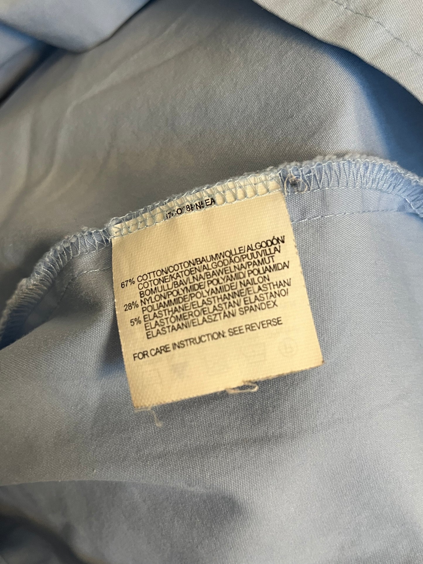 Blouse MEXX - Étiquette de composition