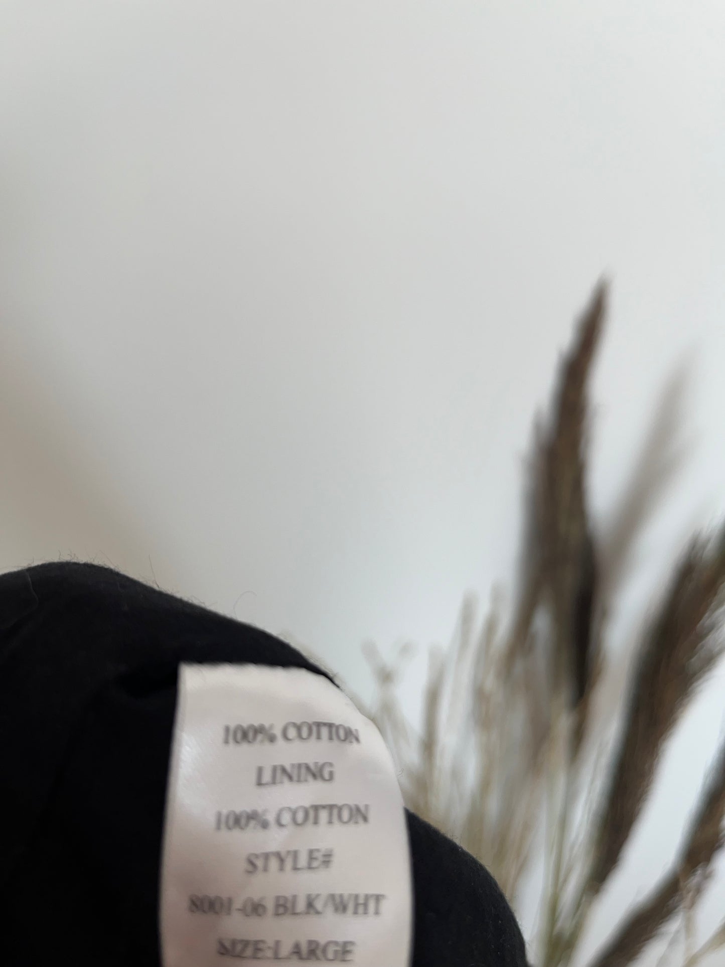 Jupe fleurie noire et blanche (G)