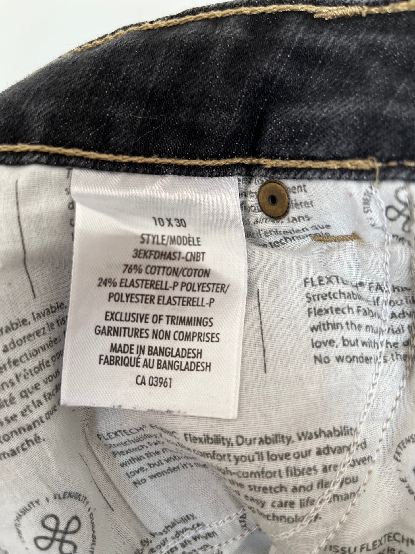 Jean Denver Hayes - Étiquette de composition