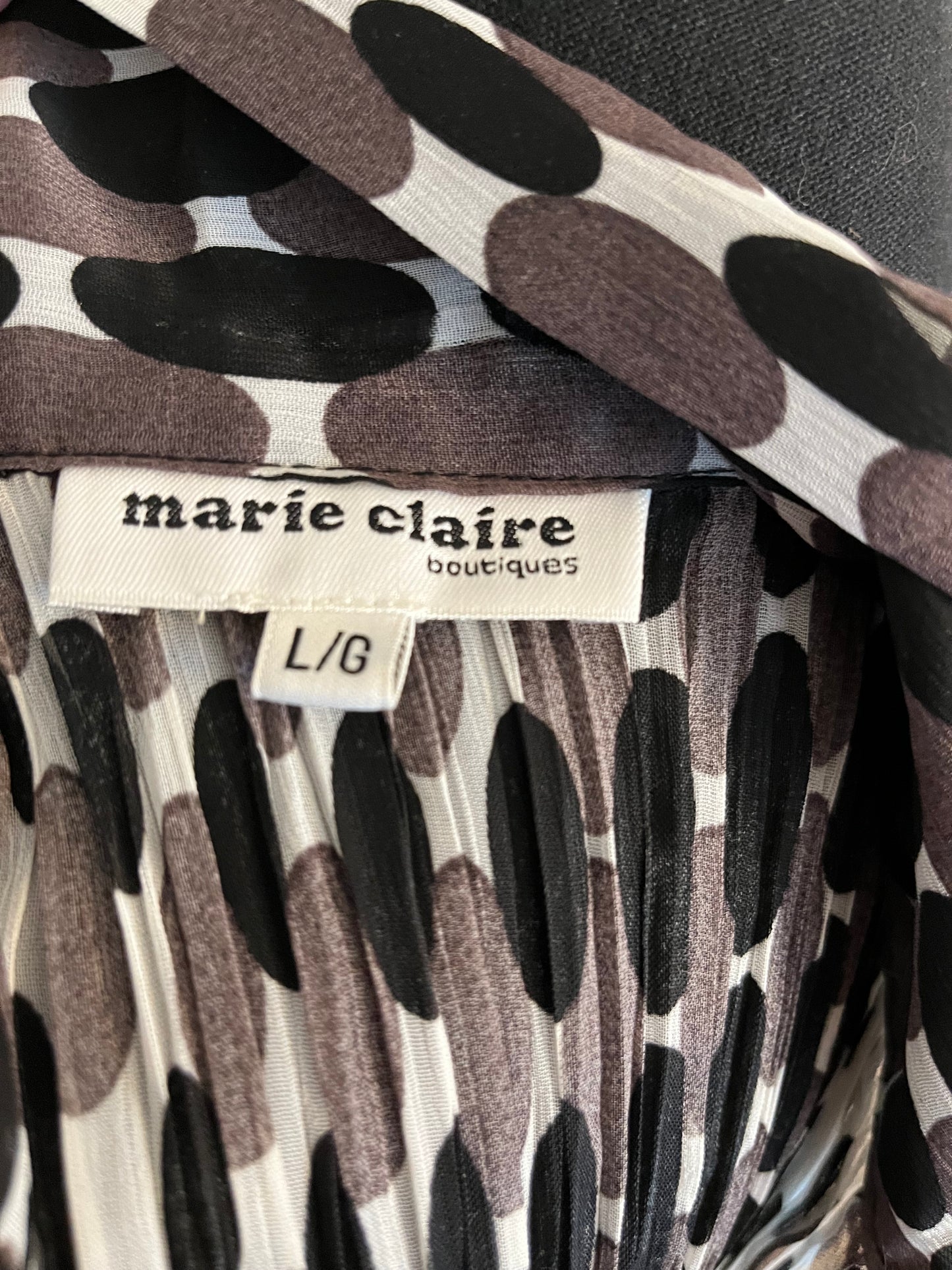 Blouse Marie Claire - Étiquette de marque