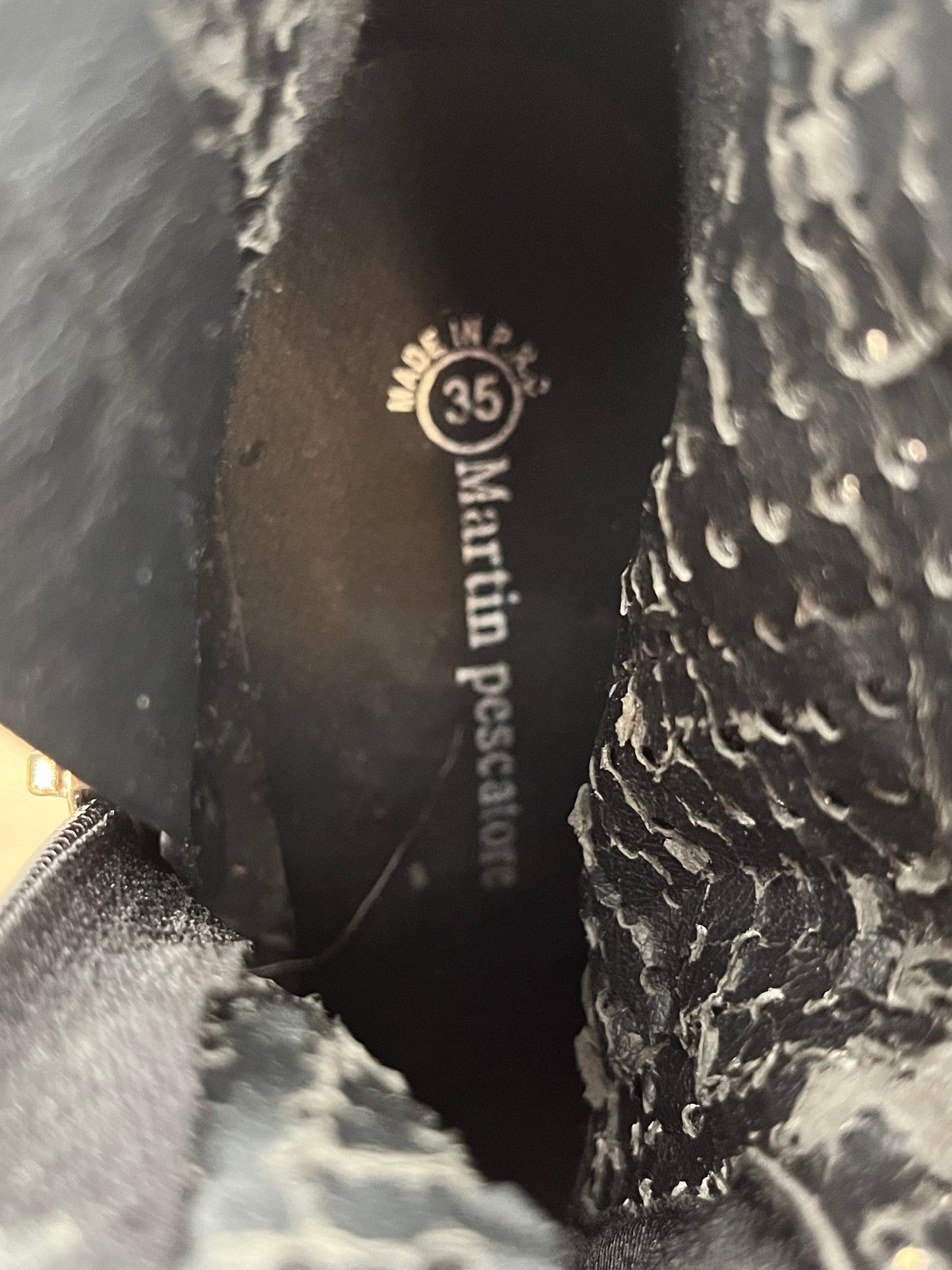 Bottillons Martin Pescatore - Étiquette de marque