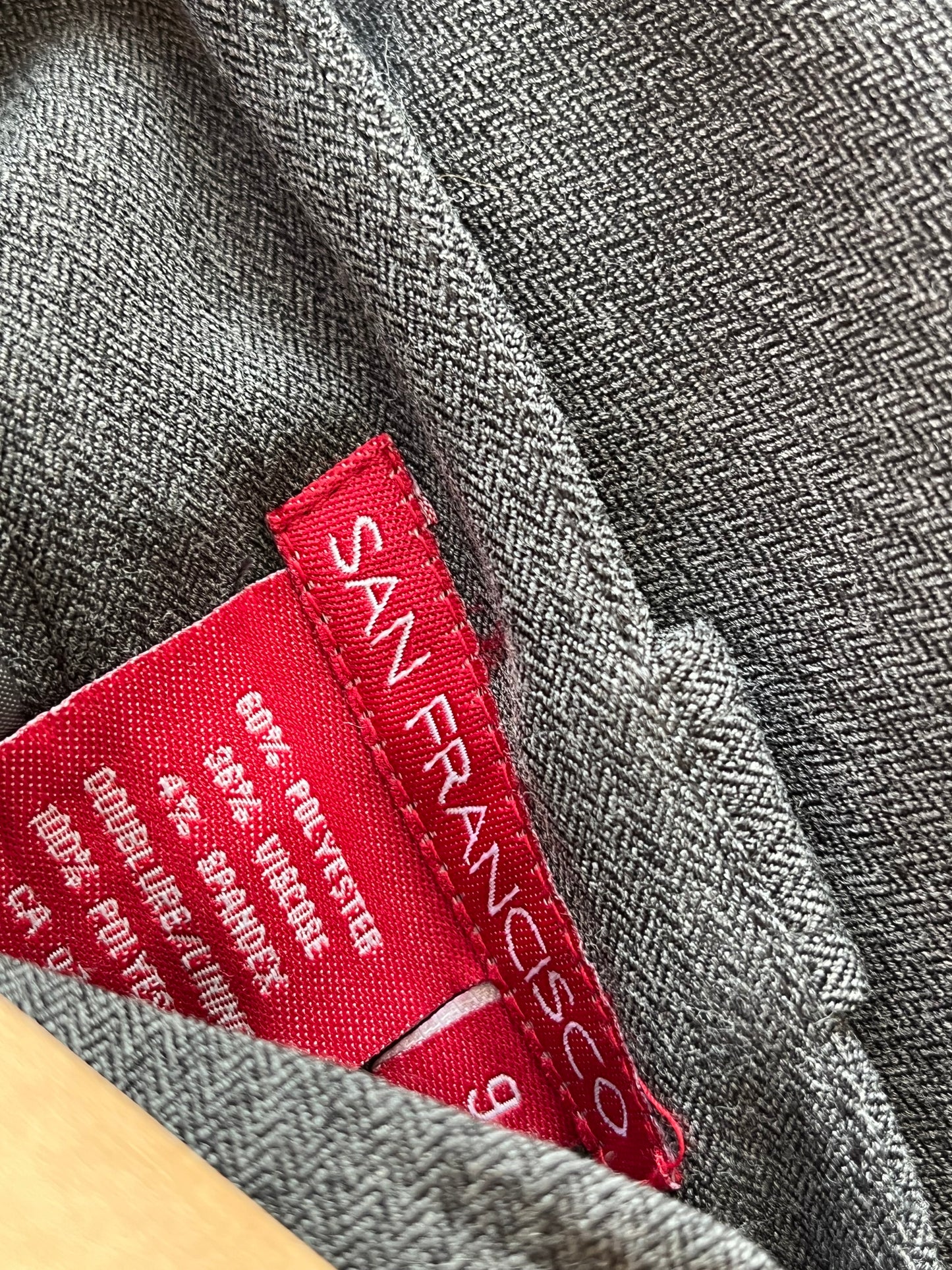Jupe San Francisco - Vue sur l'étiquette de taille