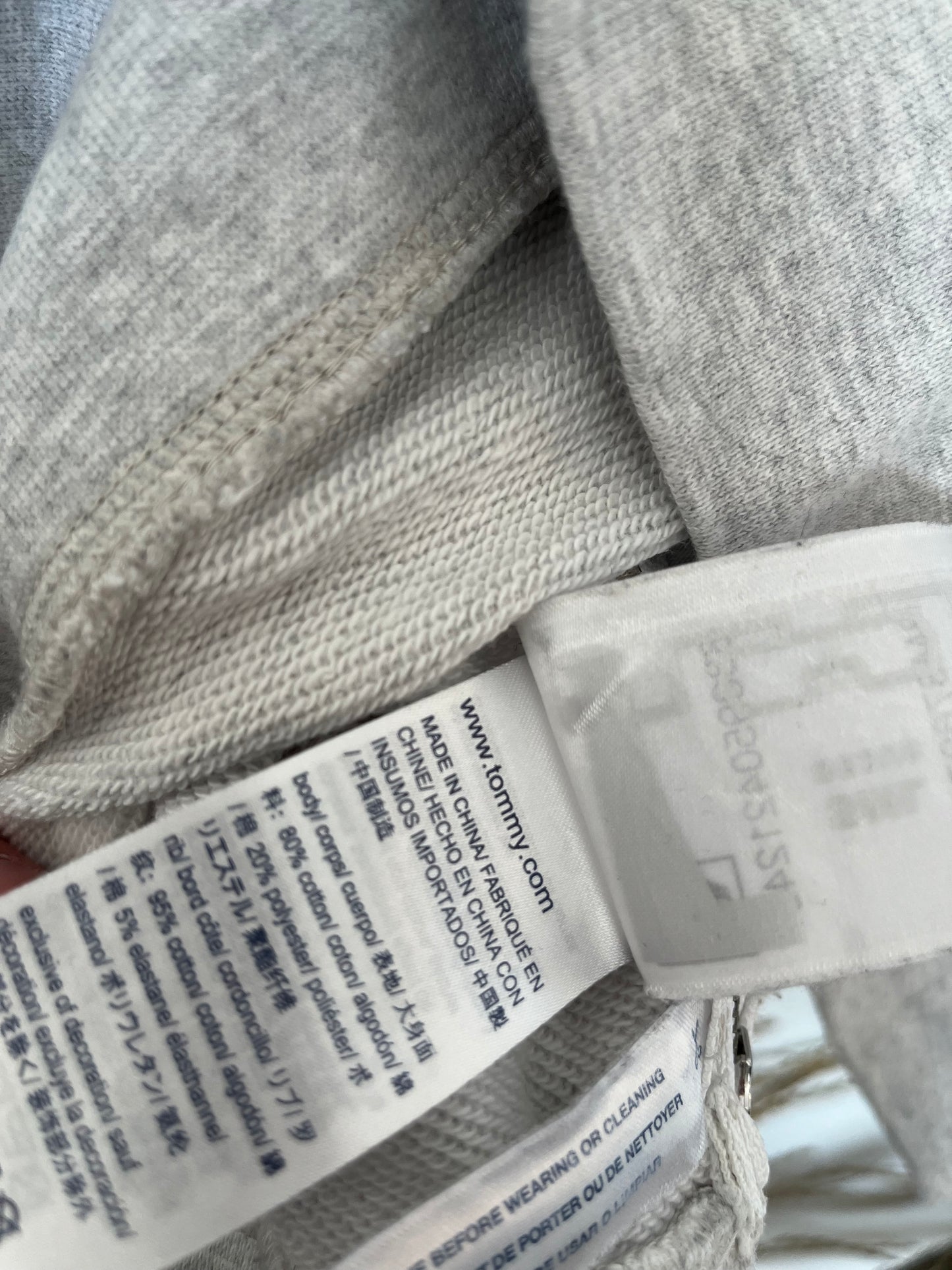 Veste Tommy Hilfiger - Étiquette de composition