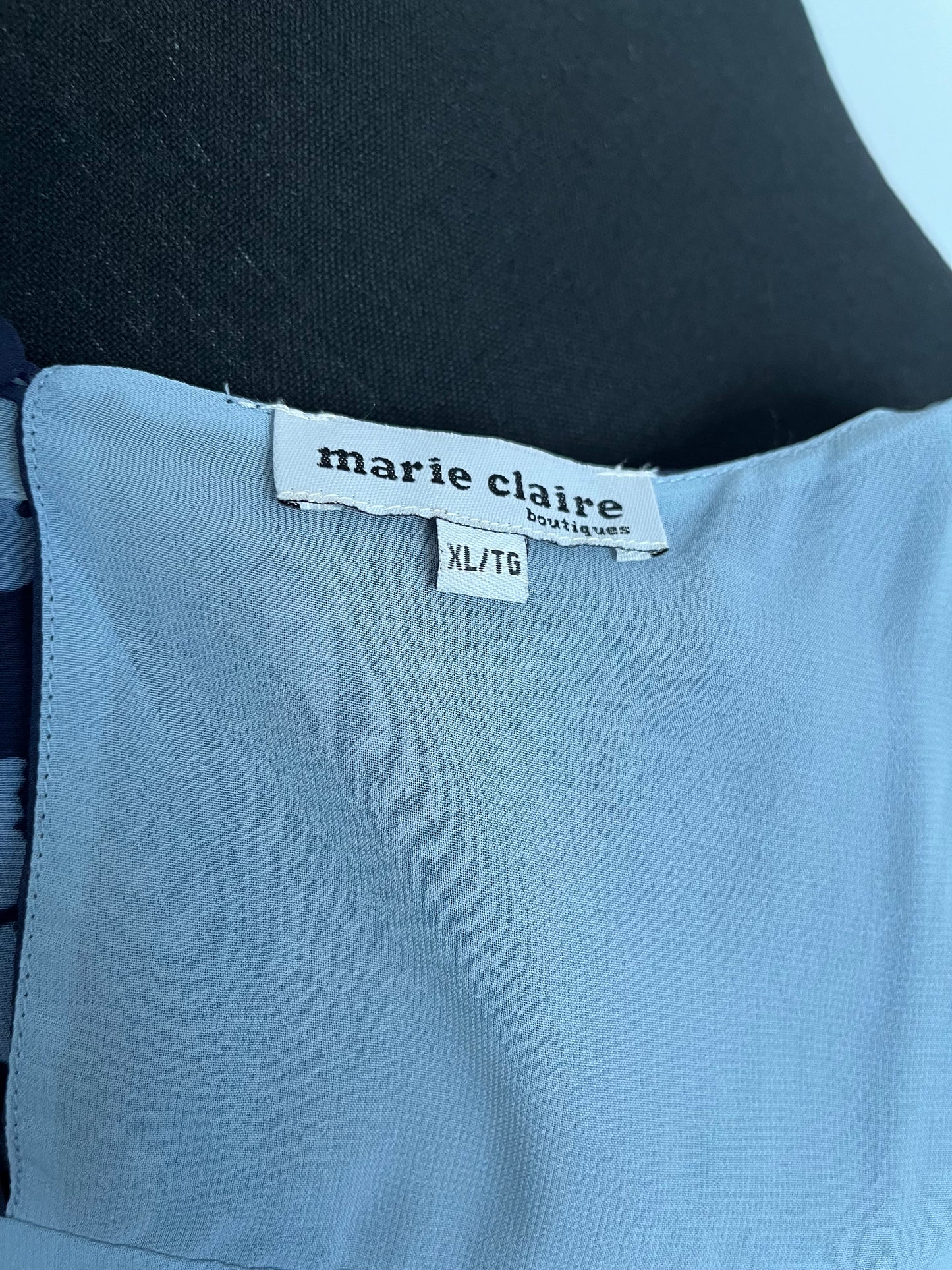 Haut Marie Claire - Étiquette de marque et taille