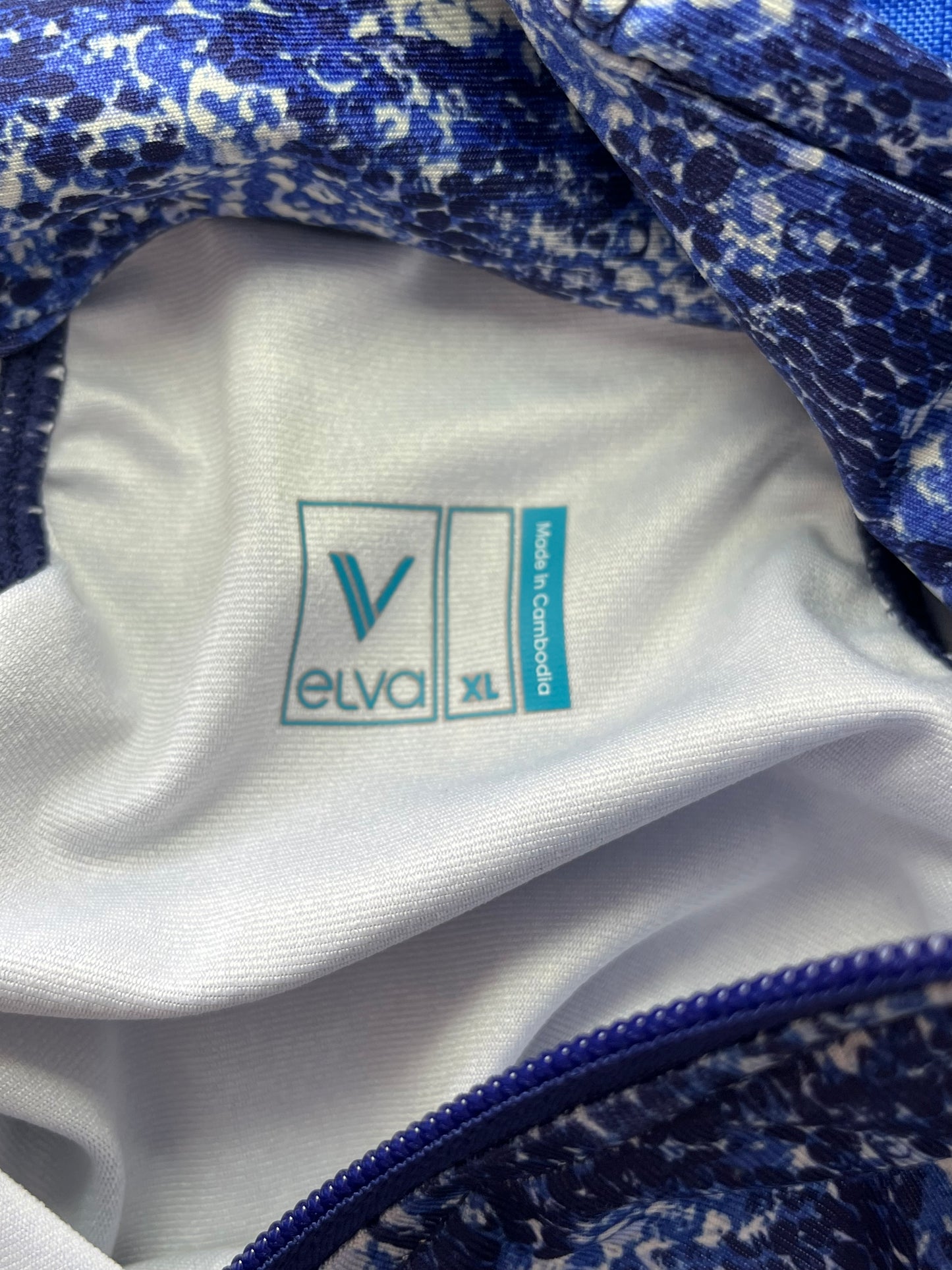 Veste Elva - Étiquette de taille et de marque