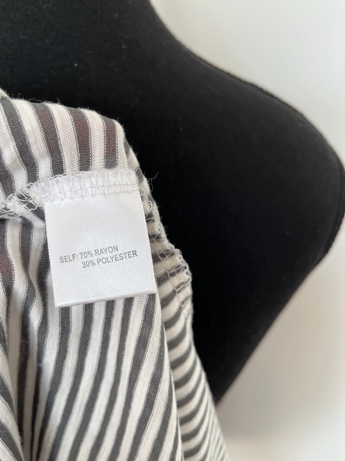 Chandail Rose&Olive - Étiquette de composition