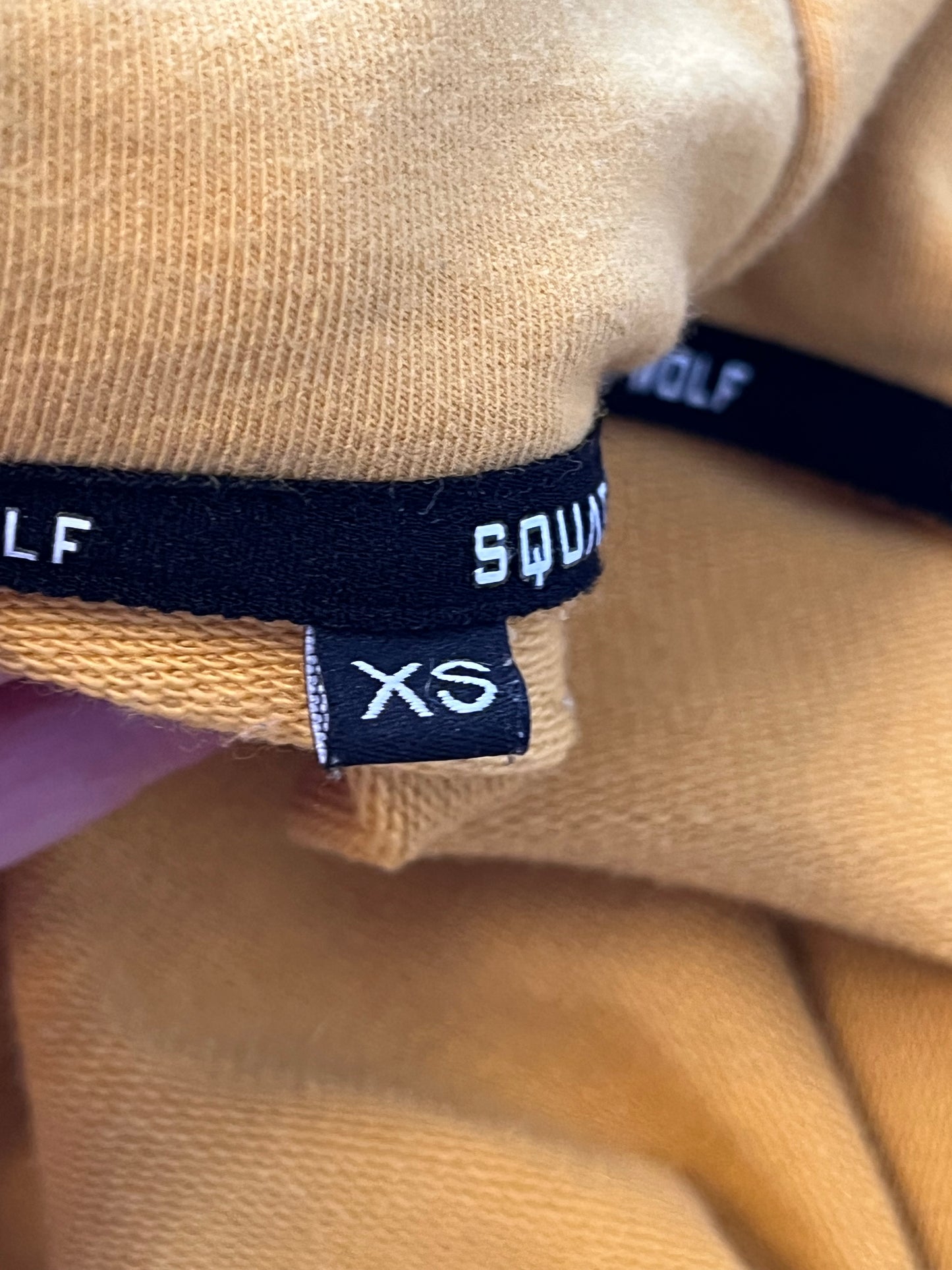 Chandail Squat Wolf - Étiquette de taille