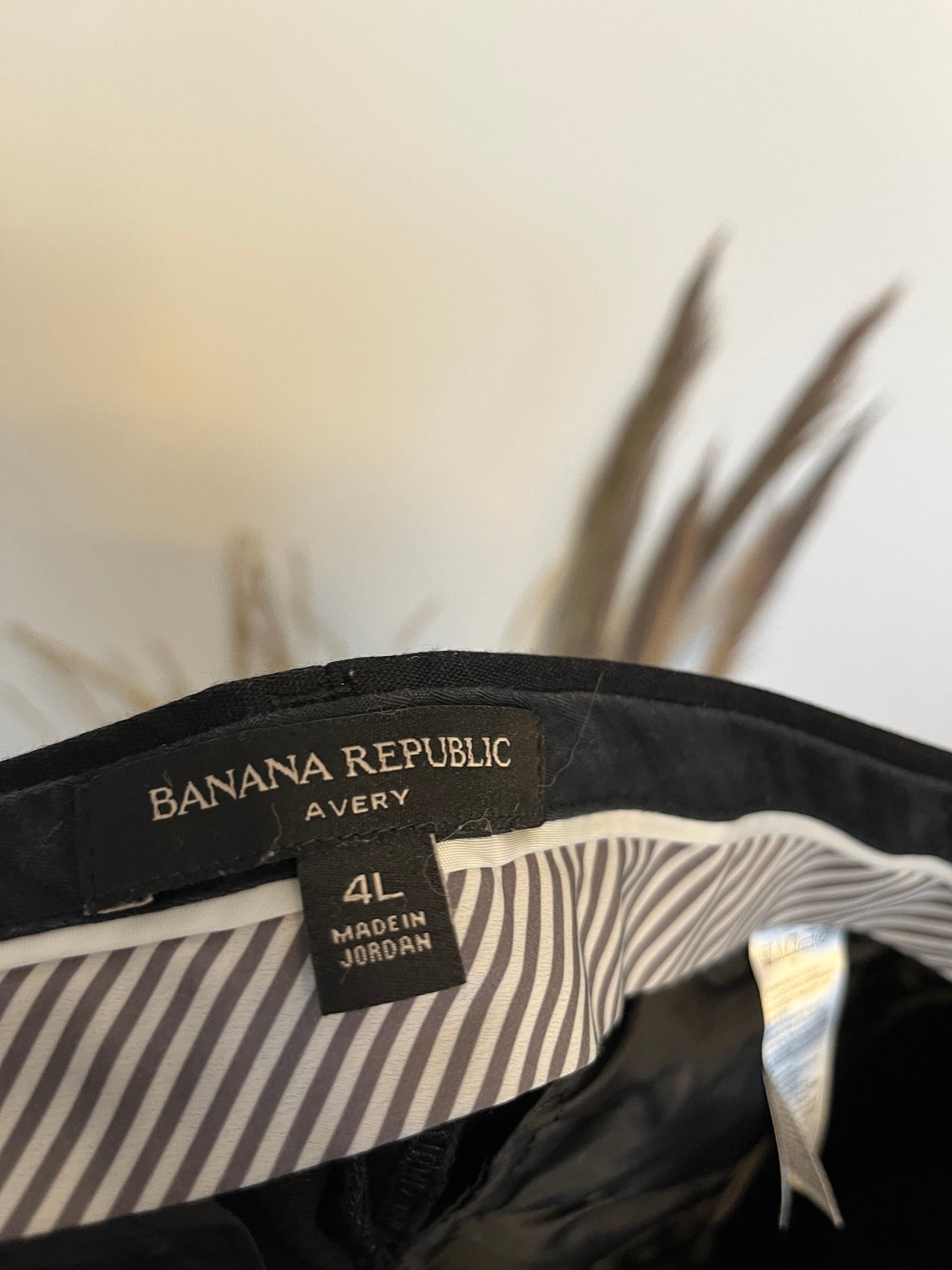 Pantalon Banana Republic - Étiquette de taille et marque