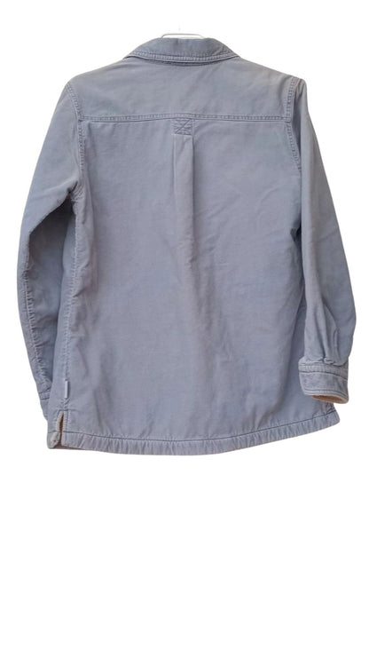 Surchemise matelassée en petit velours côtelé (P)