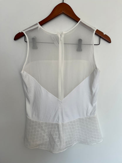 Camisole Sandro - Vue arrière sur fond blanc