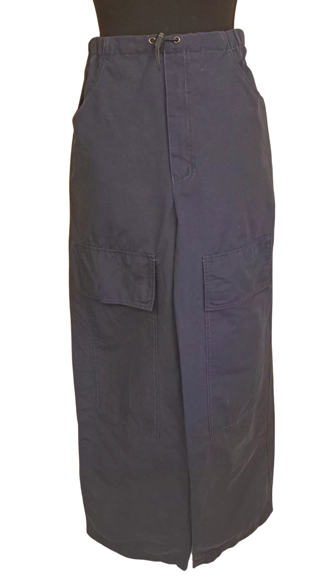 Pantalon cargo bleu marine