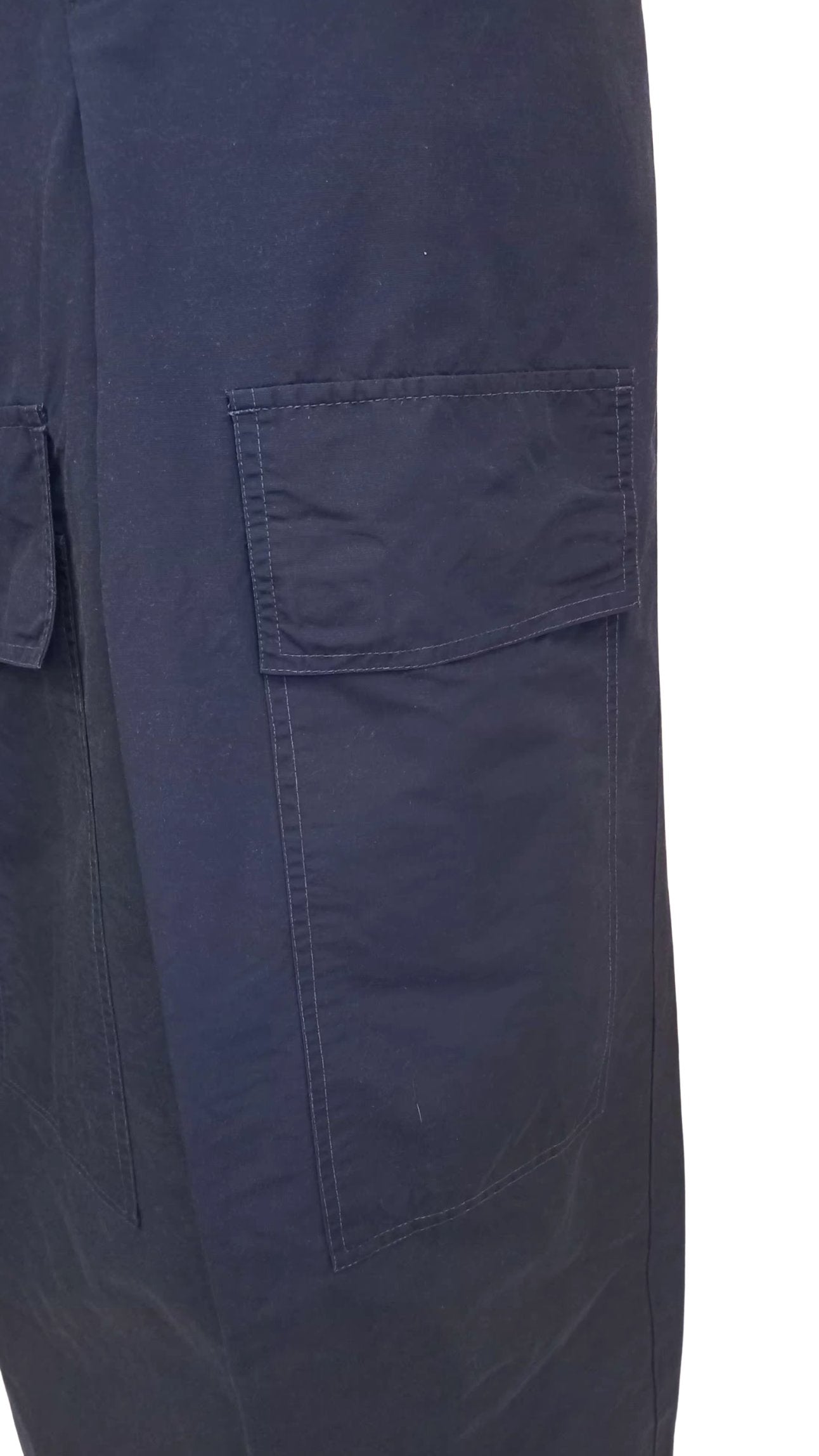 Pantalon cargo bleu marine