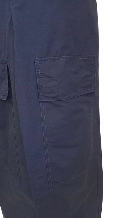 Pantalon cargo bleu marine