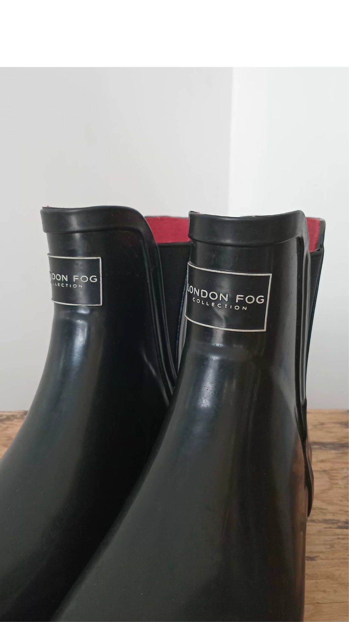 Bottes de pluie noires à la cheville (7)