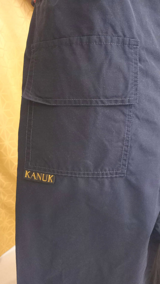 Pantalon cargo bleu marine