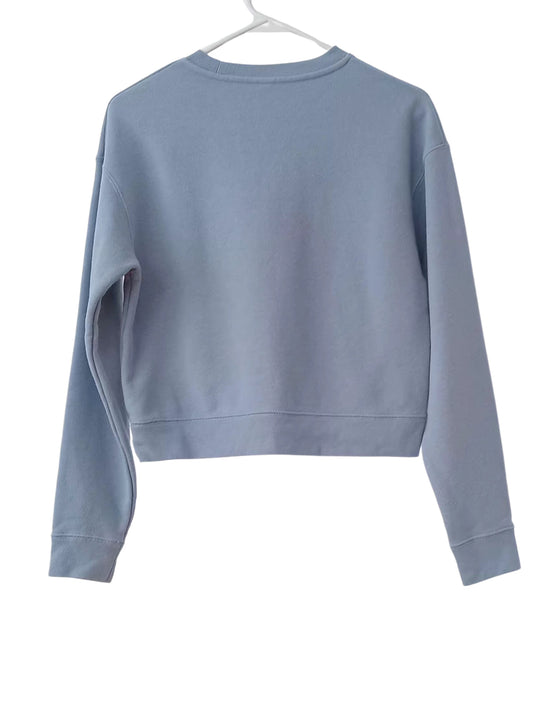 Chandail bleu ciel à col rond