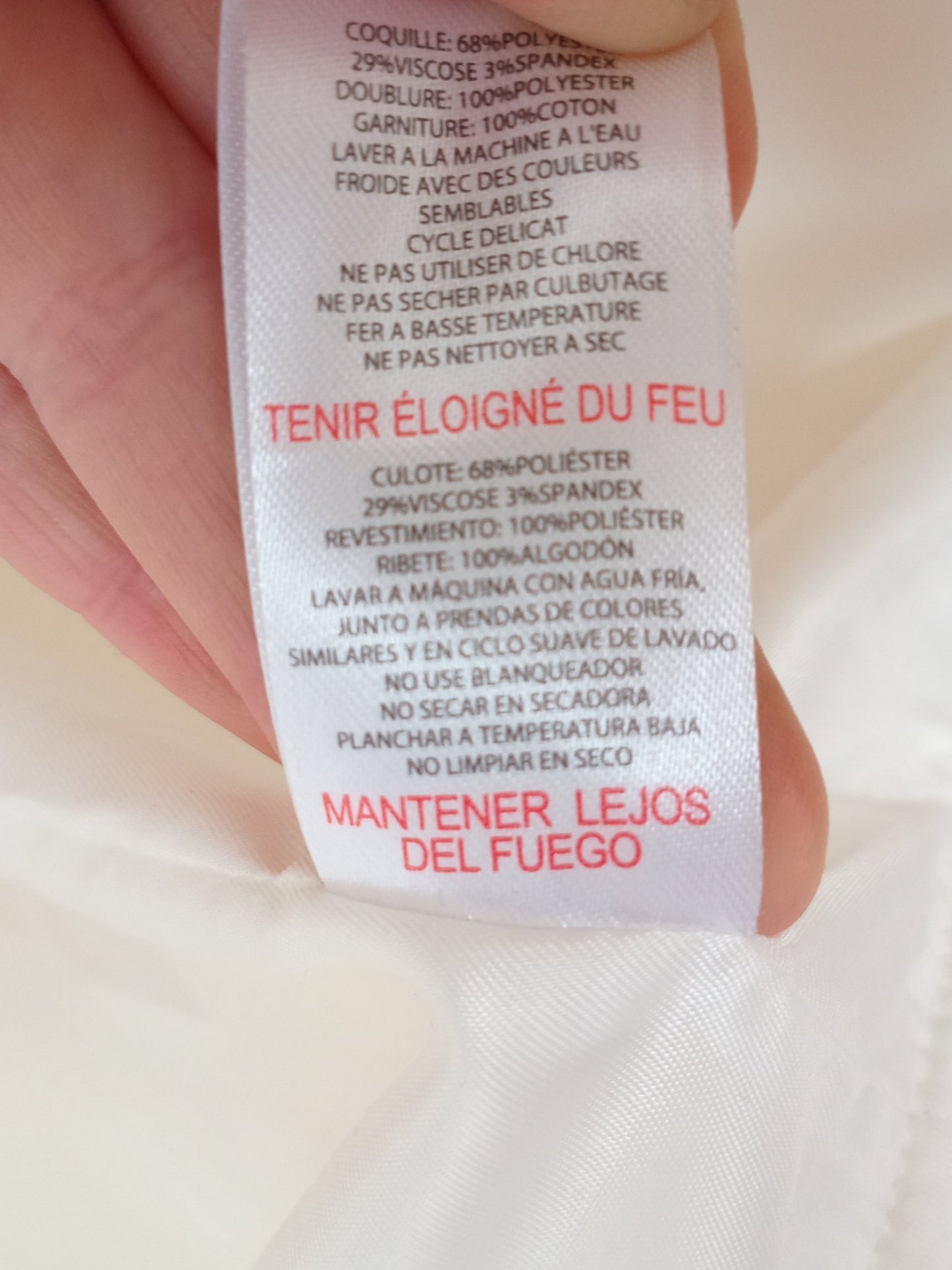 Bomber crème structuré (M)