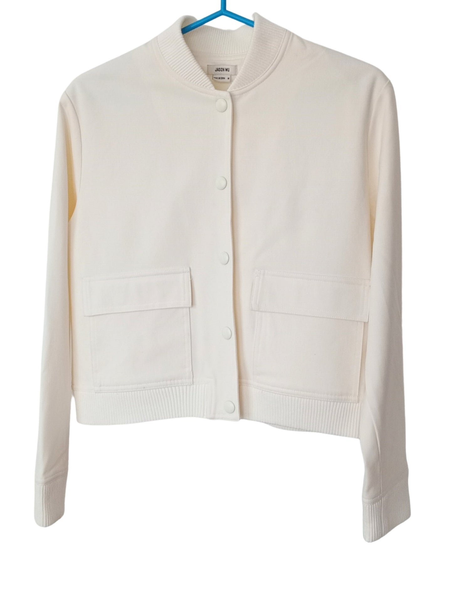 Bomber crème structuré (M)