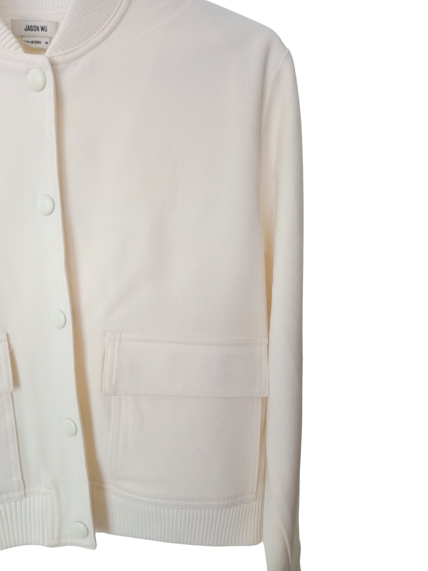 Bomber crème structuré (M)