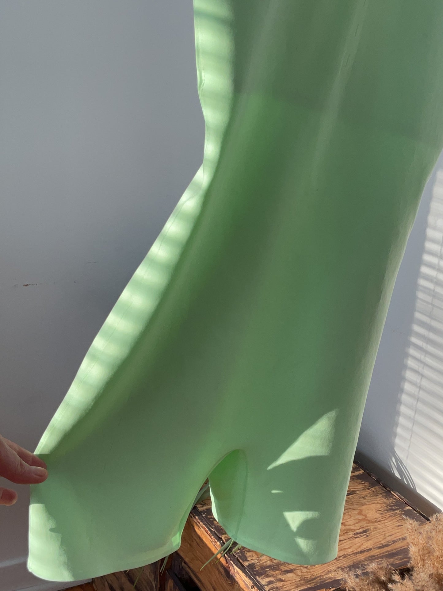 Combinaison d’entraînement vert menthe