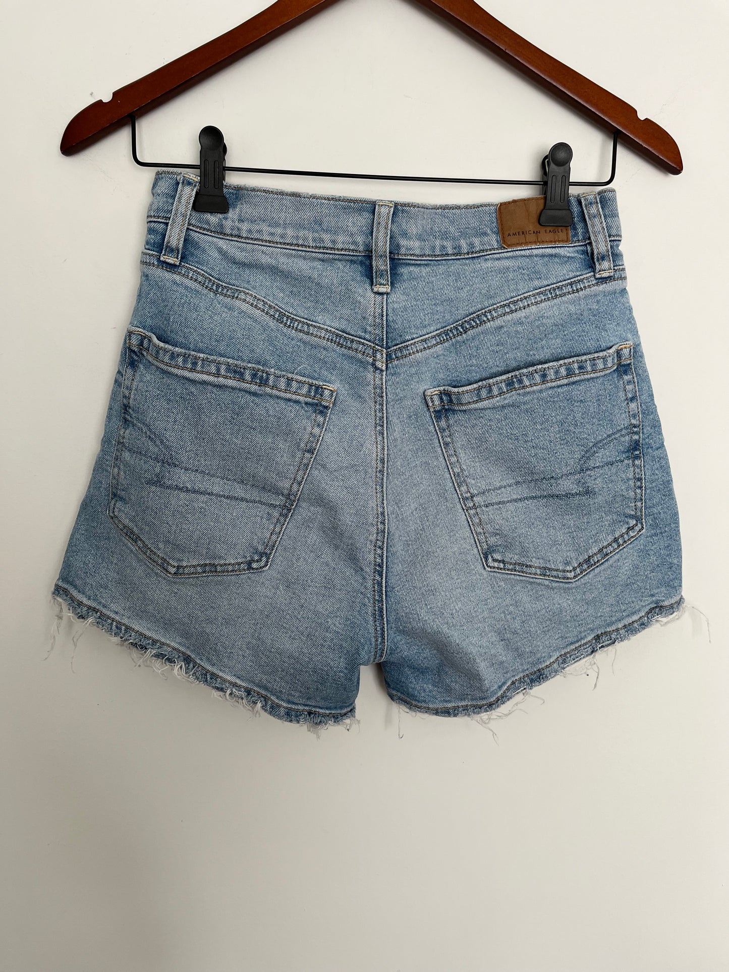 Short American Eagle - Vue arrière sur fond blanc