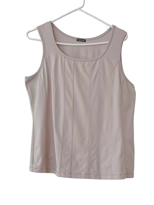 Camisole de sport gris pâle