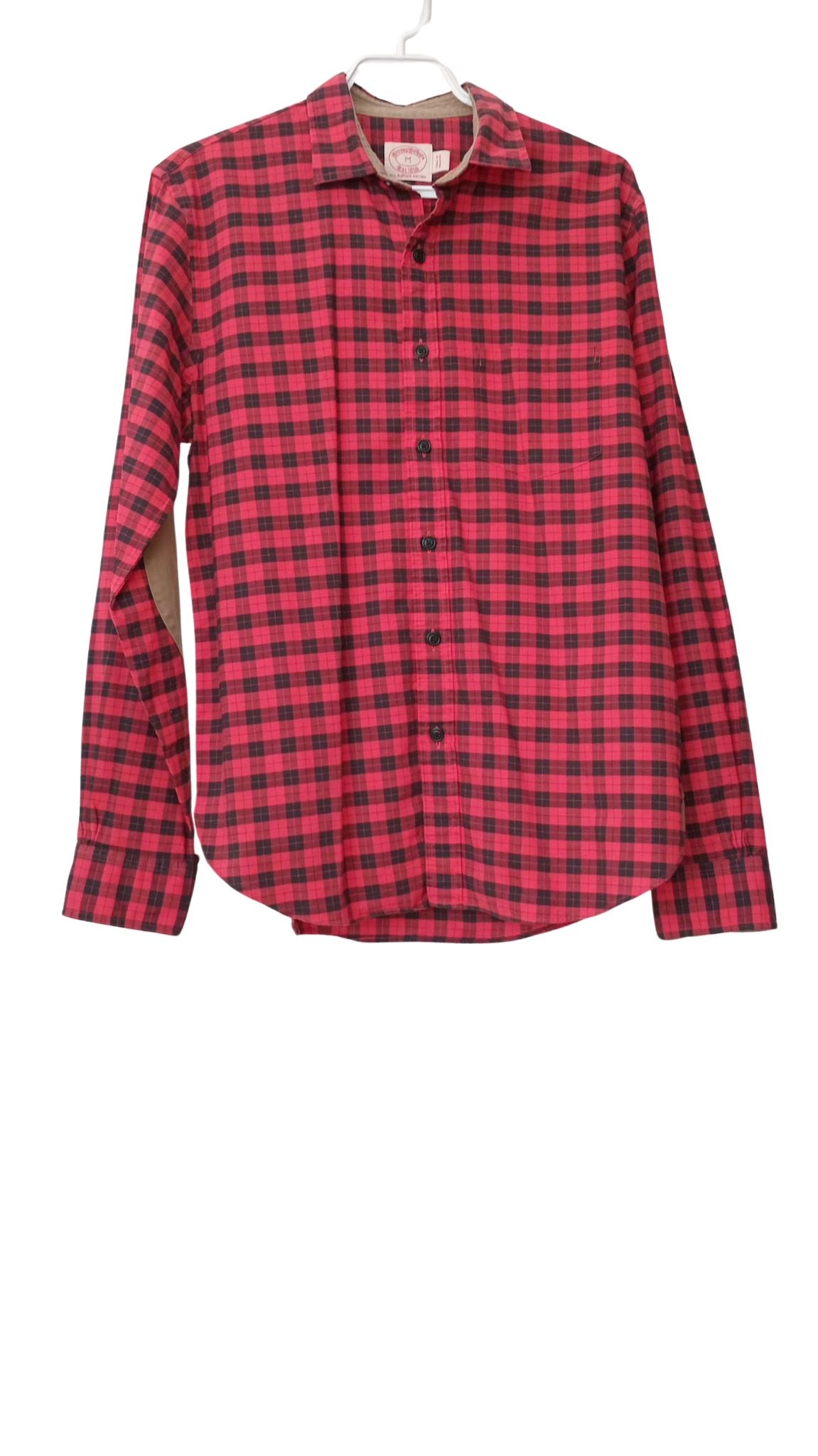 Chemise carreautée avec coudières (M)