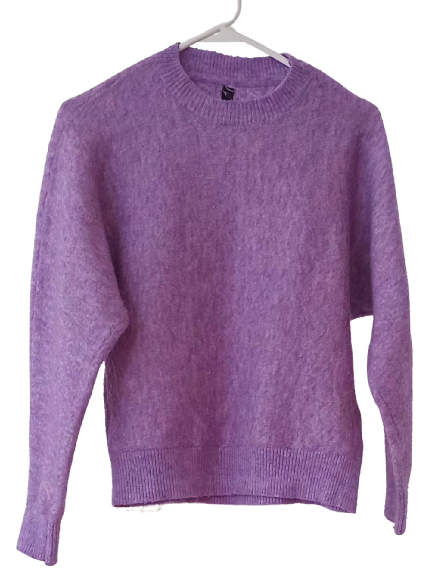 Chandail chaud couleur lilas