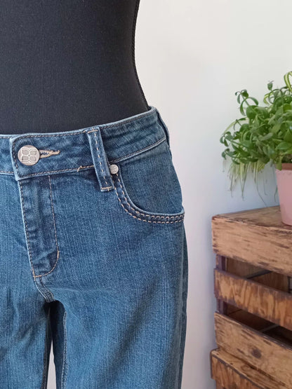 Jean coupe droite denim foncé