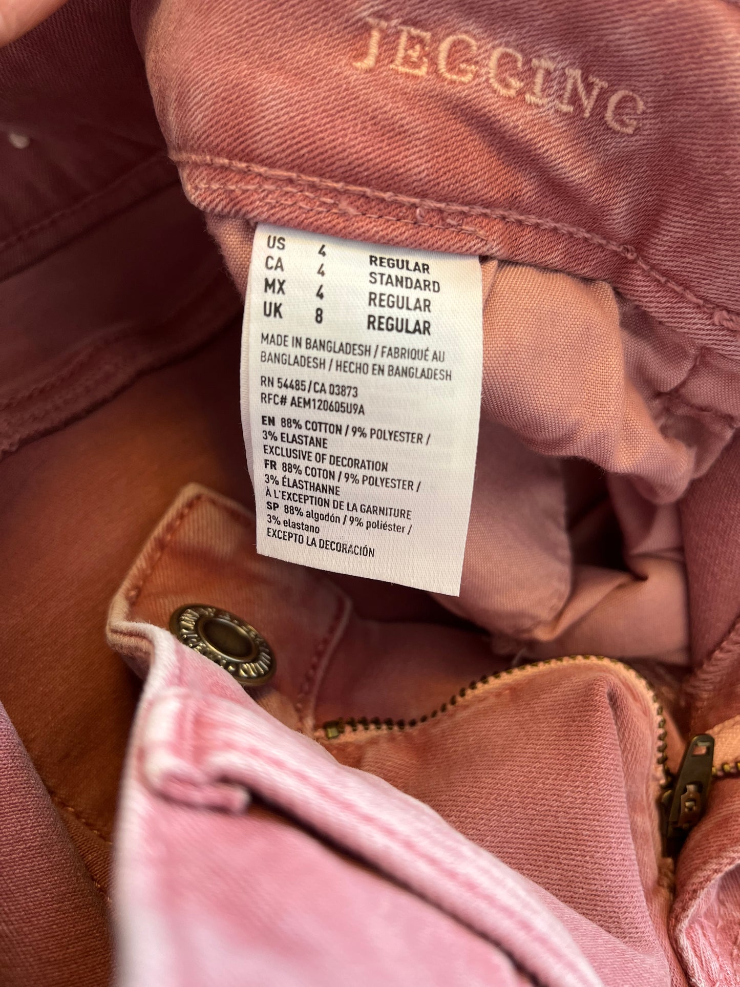 Jeans American Eagle - Étiquette de taille