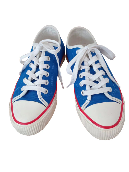 Espadrilles bleu blanc rouge