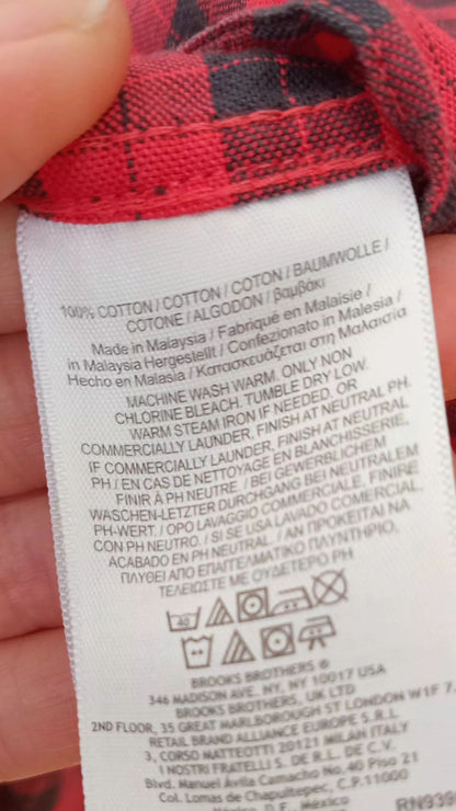 Chemise carreautée avec coudières (M)