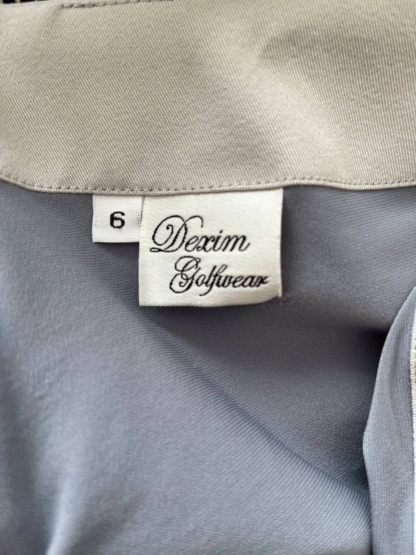 Jupe Dexim Golfwear - Étiquette de taille et de marque