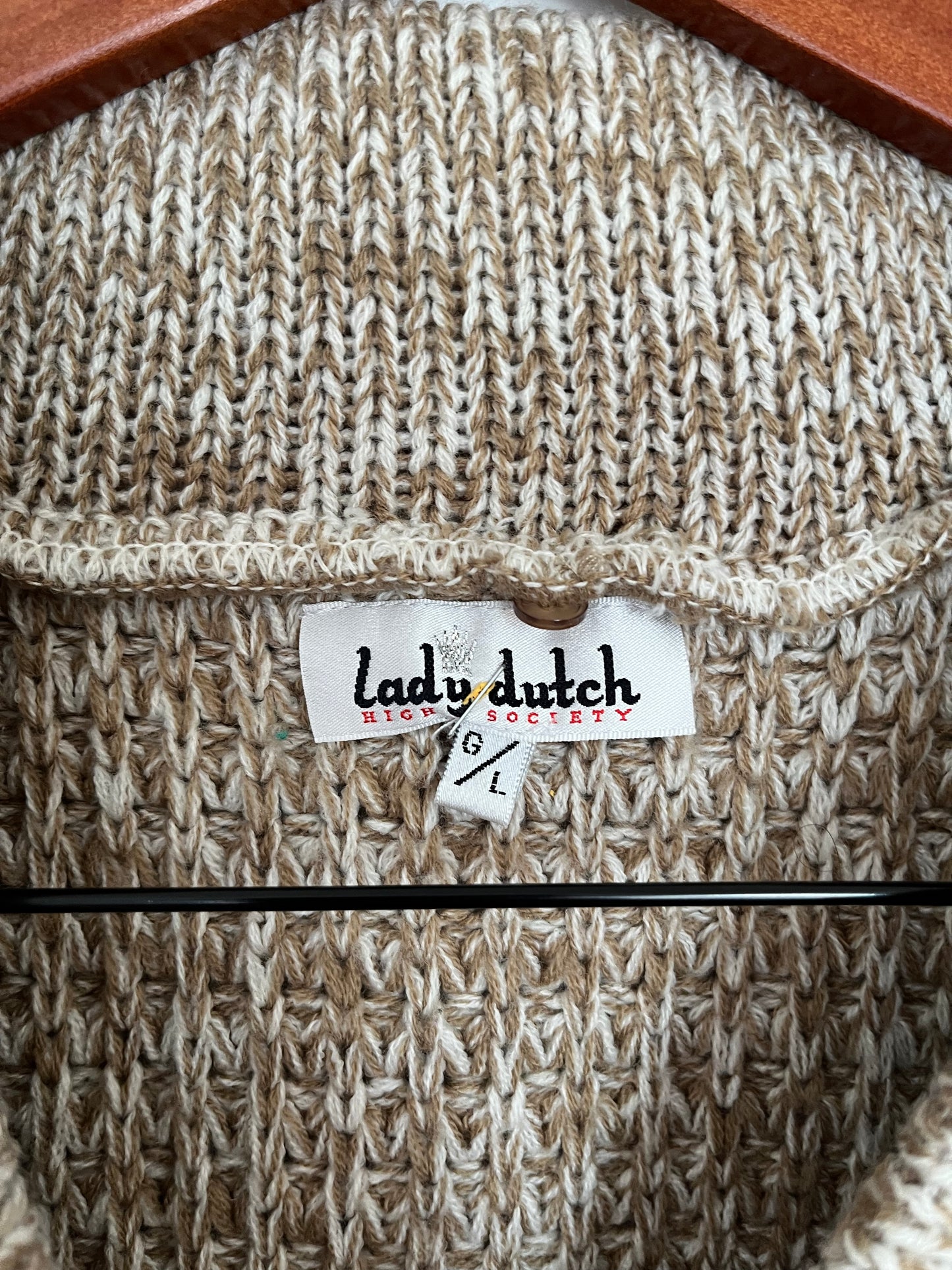 Débardeur Lady Dutch - Étiquette de marque et de taille