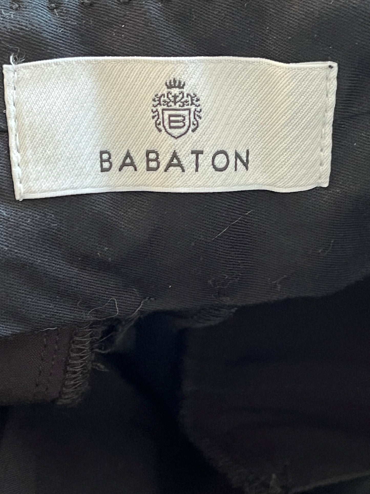 Babaton pantalons noirs larges