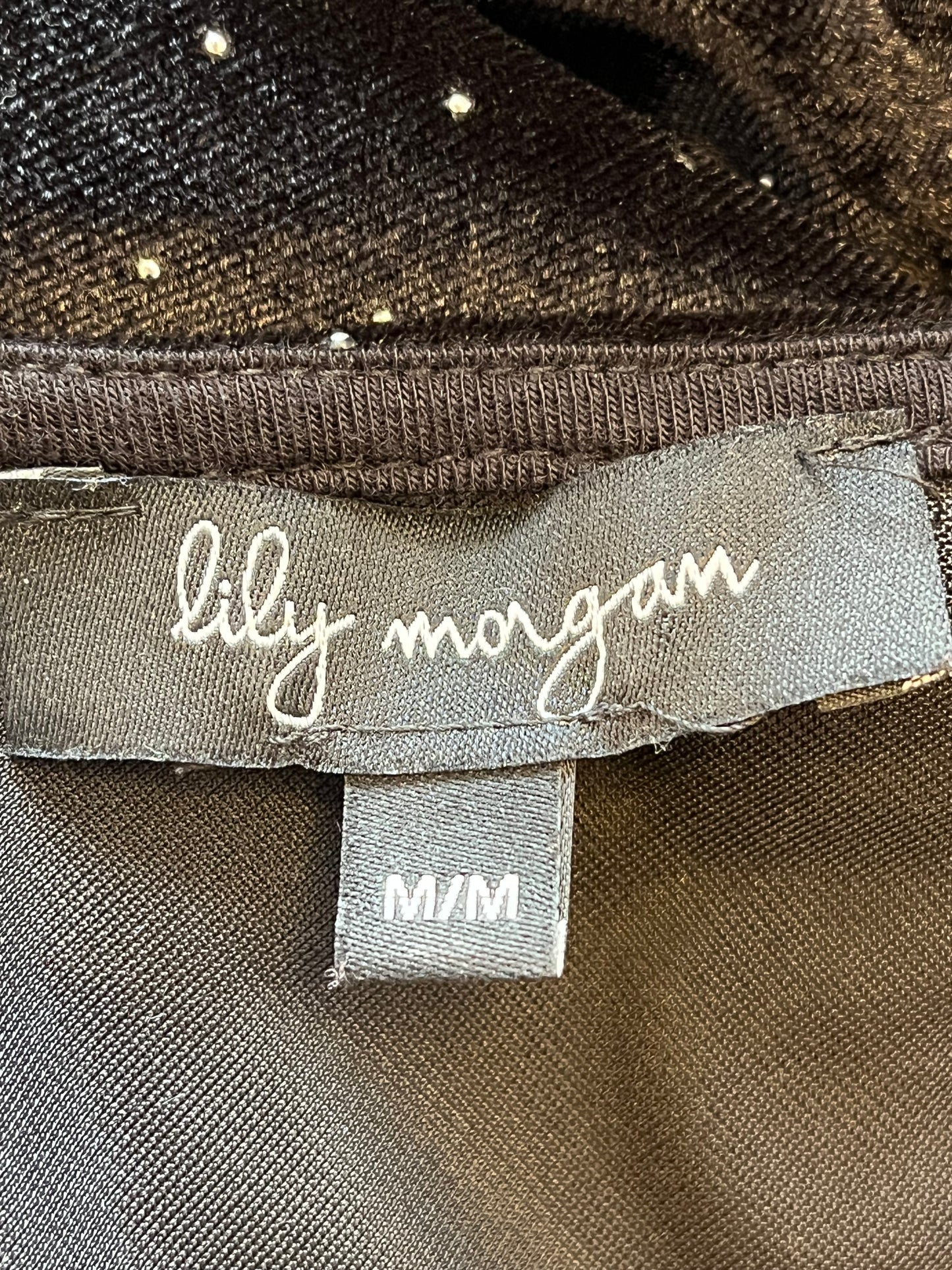 Robe Lily Morgan - Vue sur l'étiquette de marque et de taille