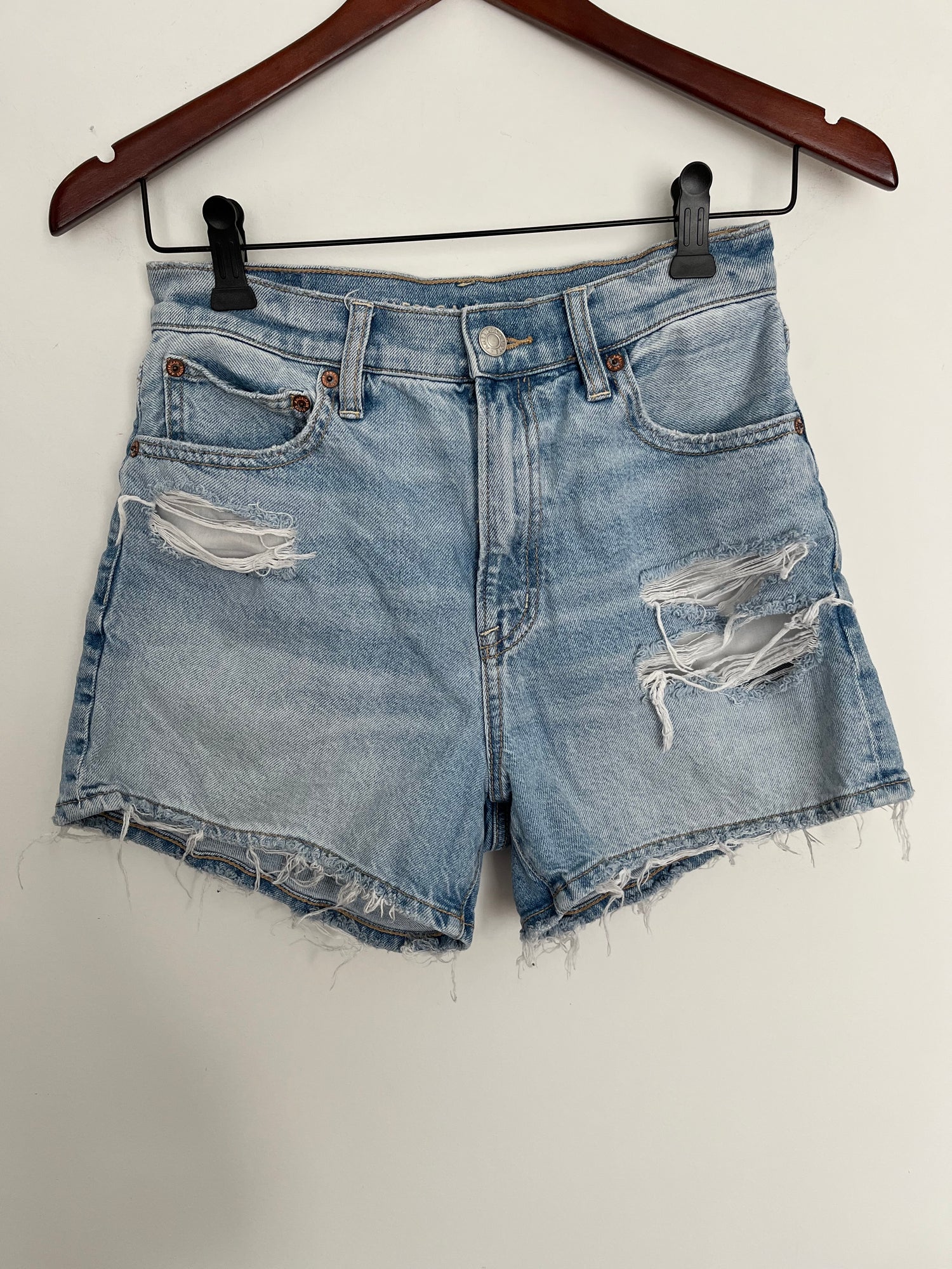 Short American Eagle - Vue avant sur fond blanc