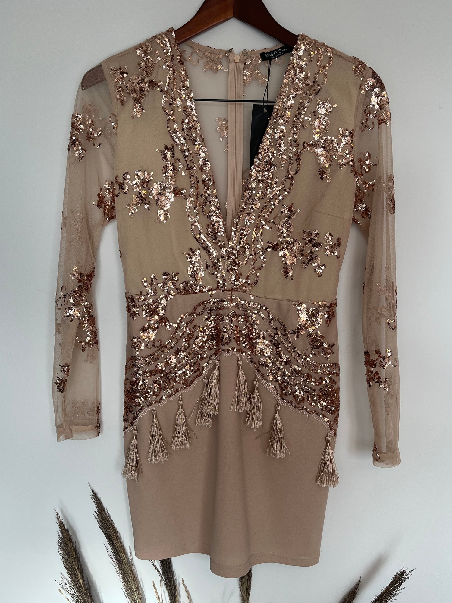 Robe Nasty Gal - Vue avant sur fond blanc