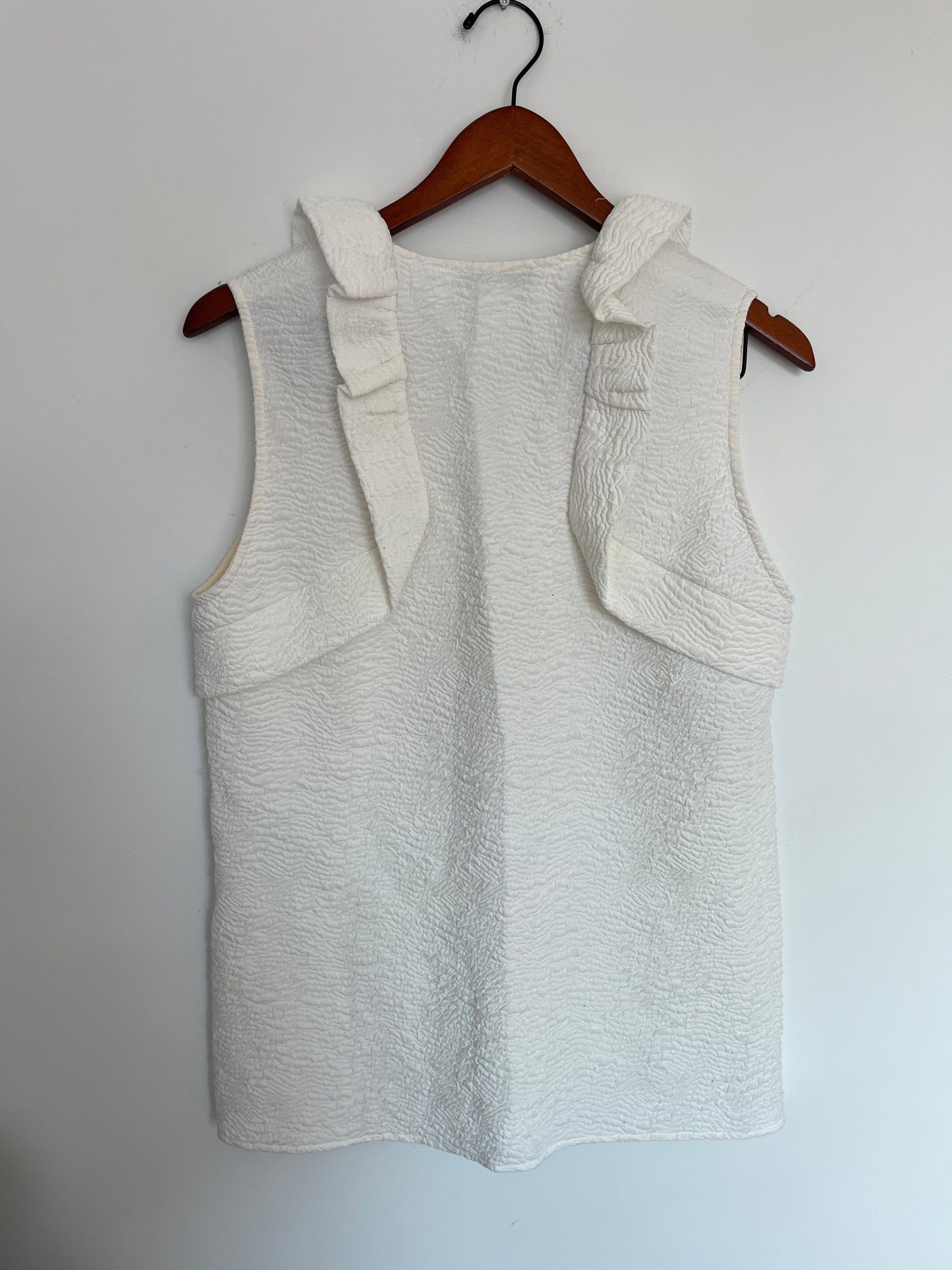 Camisole Sandro - Vue arrière sur fond blanc