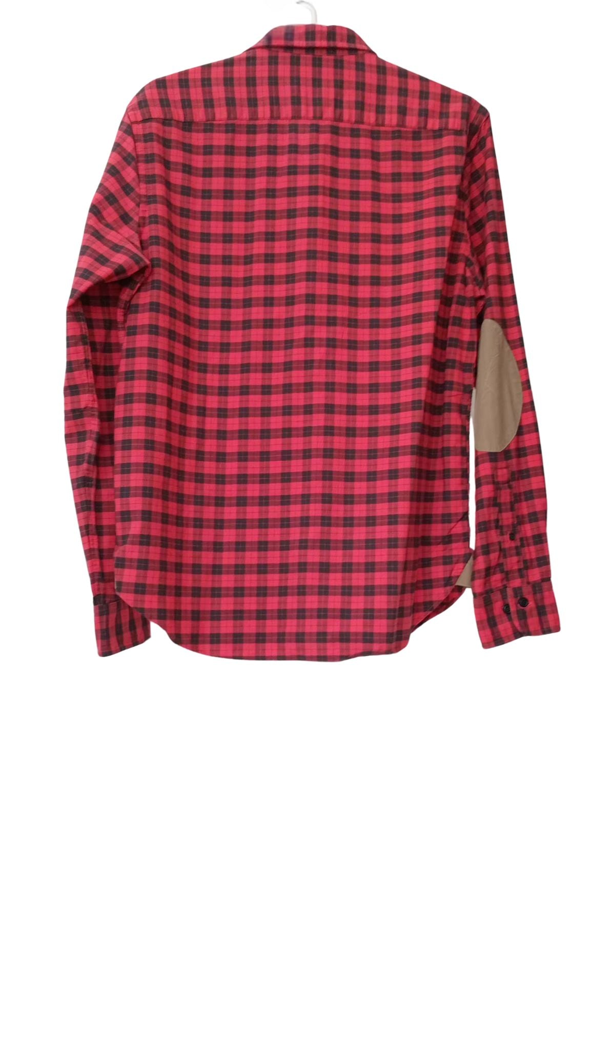 Chemise carreautée avec coudières (M)