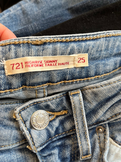 Jeans Levi's - Étiquette de taille et marque