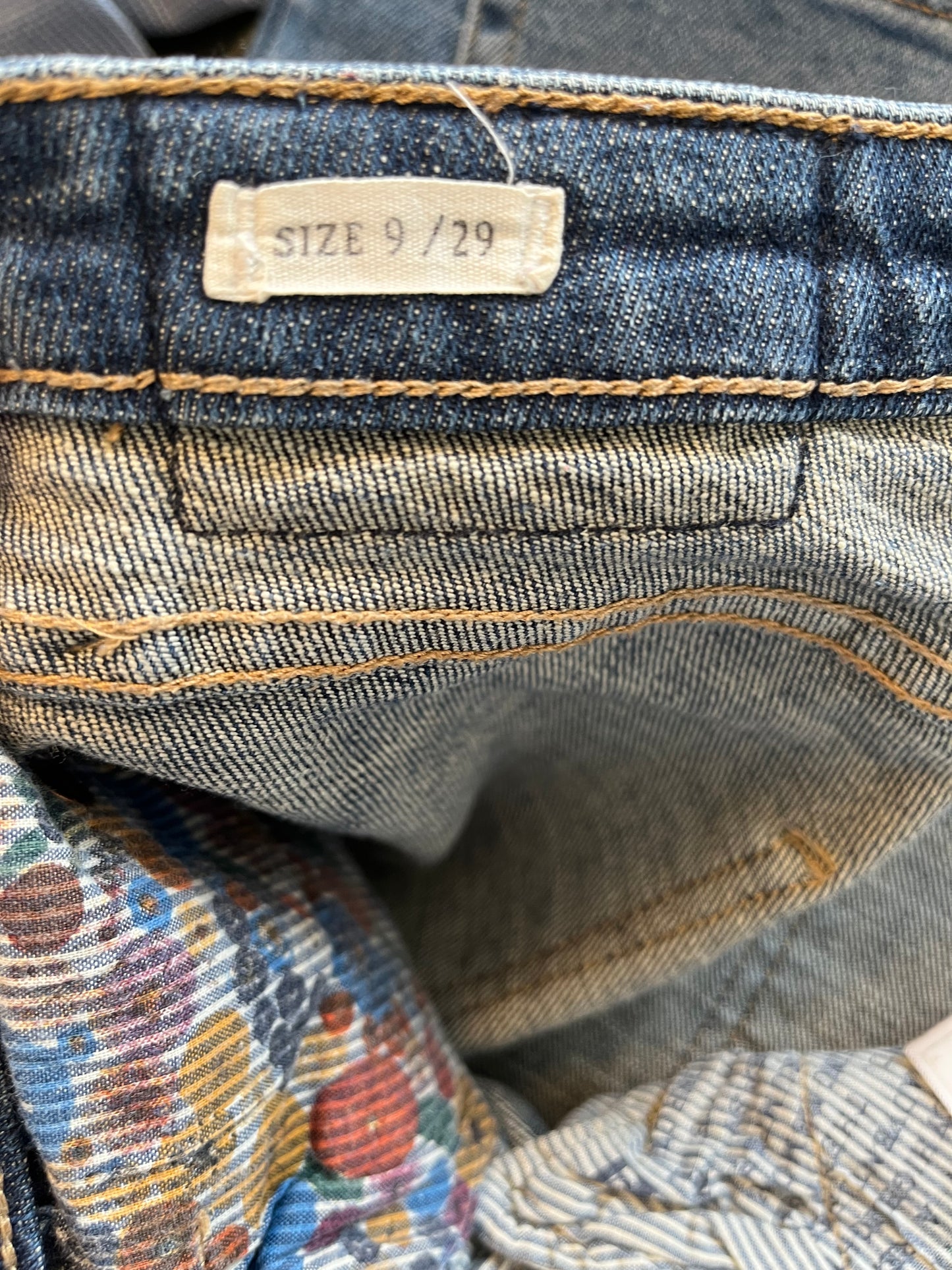 Jeans QSD - Étiquette de taille